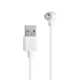 Replacement USB charging cable with a barrel jack connector for the Booster Rabbit XL.
