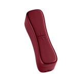 The FemmeFunn Booster Bullet charging case in maroon.
