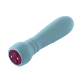 The FemmeFunn Booster Bullet vibrator in light blue.
