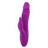 The FemmeFunn Booster Rabbit vibrator in purple.