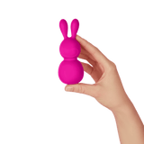 The FemmeFunn Bunny Massager in pink.
