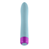 The FemmeFunn Densa Bullet in light blue.