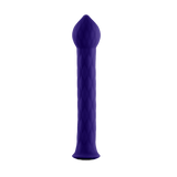 The FemmeFunn Diamond Wand in dark purple.