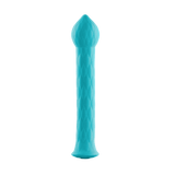 The FemmeFunn Diamond Wand in teal.