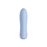 Full product view of the FemmeFunn ffix Bullet vibrator in light blue with a pink accent.
#color_lightblue