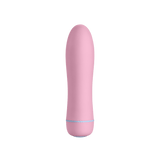 Full product view of the FemmeFunn ffix Bullet vibrator in light pink with a blue accent.
#color_lightpink