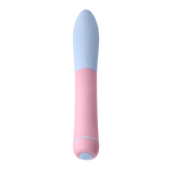 FemmeFunn ffix Bullet XL vibrator in light pink and blue.