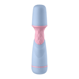 FemmeFunn ffix wand vibrator in light blue and light pink.