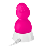 The FemmeFunn Nubby Massager in pink.