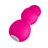 The FemmeFunn Nubby Massager in pink.