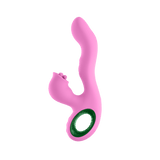 The FemmeFunn Pallina rabbit vibrator in pink.