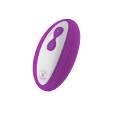 The FemmeFunn Pirouette remote in purple.