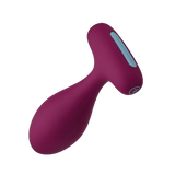 The FemmeFunn Plua in dark fuchsia.