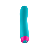 The FemmeFunn Rora bullet in teal.