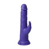The FemmeFunn Thruster Rabbit realistic thrusting rabbit vibrator in purple.