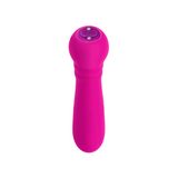 Product shot of the bright pink FemmeFunn Ultra Bullet vibrator against a white background.