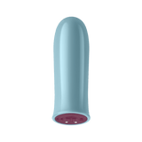 The FemmeFunn Versa Bullet in light blue. 