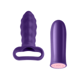 The FemmeFunn Versa P in dark purple.