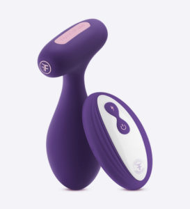 Plua-Vibrating-Butt-Plug-Dark-Purple-With-Remote