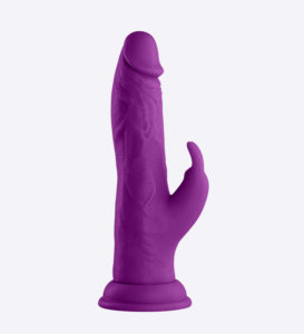 Vortex-Turbo-Rabbit-Realistic-Rabbit-Vibrator-Purple-Side-Profile